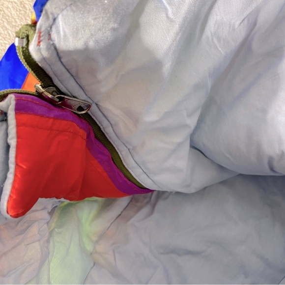 Vintage Rainbow Striped Sleeping Bag - Picture 14 of 16